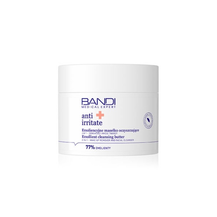 Bandi Medical Expert Anti Irritate emollient 2-in-1 cleansing butter for make-up removal and face washing 90 ml