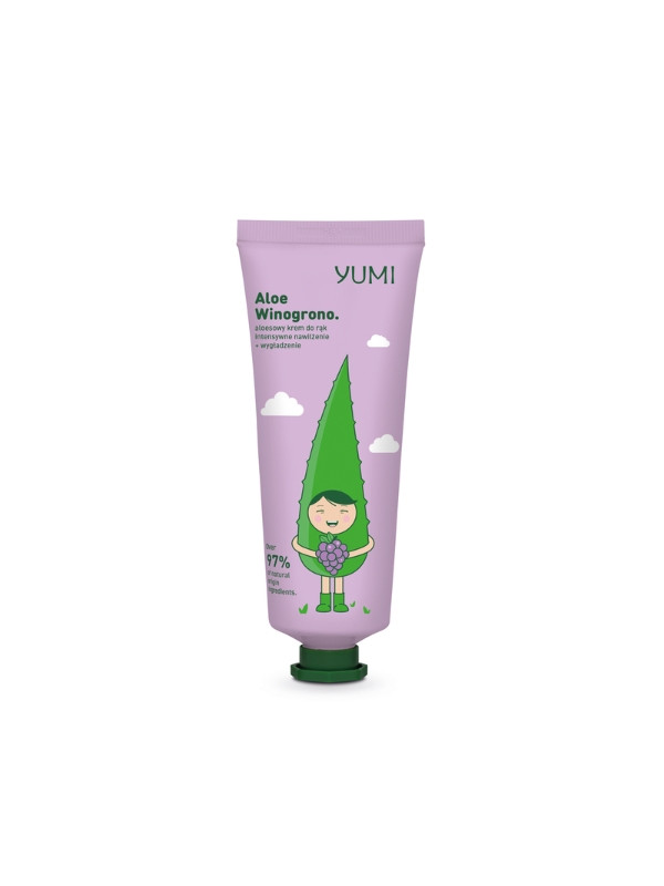 Крем для рук Yumi Aloe Intensive Moisturizing Aloe Grape 75 мл