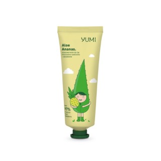 Yumi aloë handcrème intensief hydraterende Aloe Ananas 75 ml