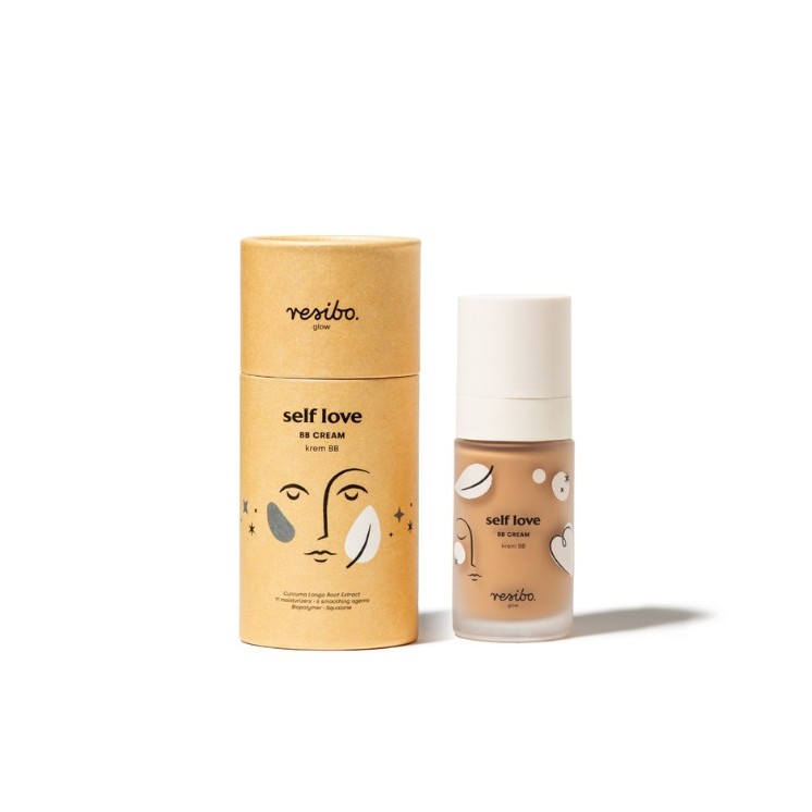 Крем для обличчя Resibo Glow Self Love BB Sunny Beige SPF6 30 мл