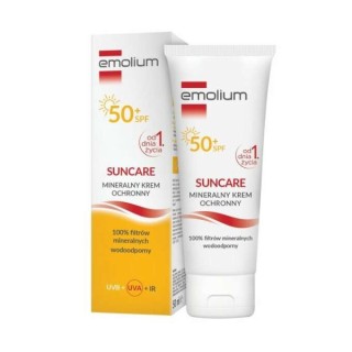 Emolium Suncare minerale beschermende crème SPF50 + 50 ml