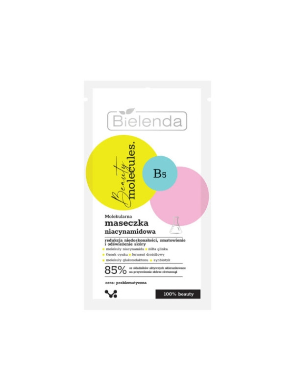 Bielenda Beauty Molecules Niacinamide Molecular Face Mask