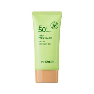 Сонцезахисний крем-гель The Saem Jeju Fresh Aloe SPF50 +