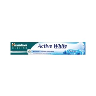 Himalaya kruiden Whitening tandpasta in gel Active White 75 ml