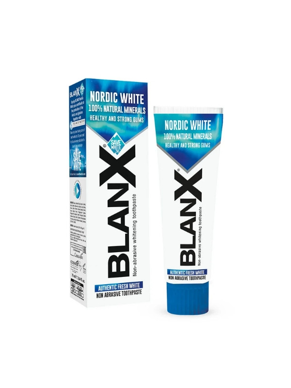 Неабразивна зубна паста BlanX Nordic White 75 мл