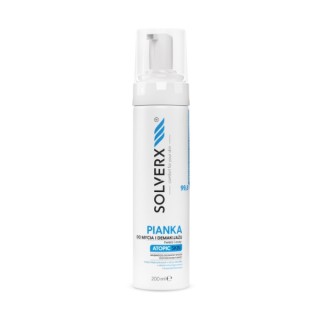 Solverx Atopic Skin Foam for washing face and removing make-up for atopic skin 200 ml