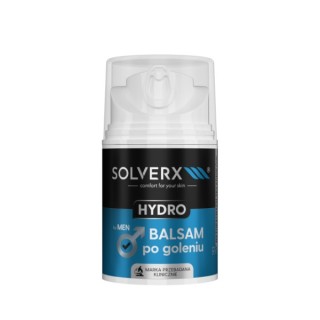 Solverx for Men Hydro Balsam po goleniu dla mężczyzn nawilżający 50 ml