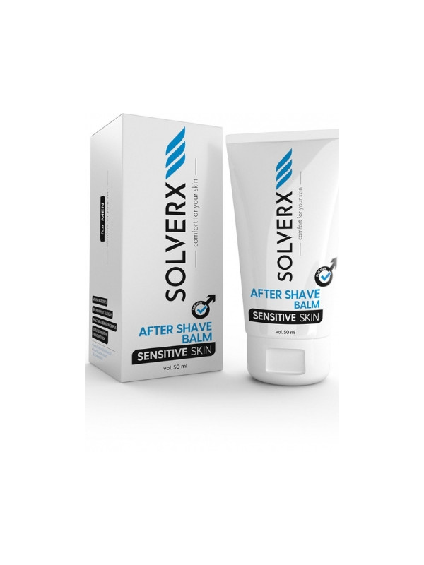 Solverx Sensitive Skin Men After shave balsem voor mannen 50 ml