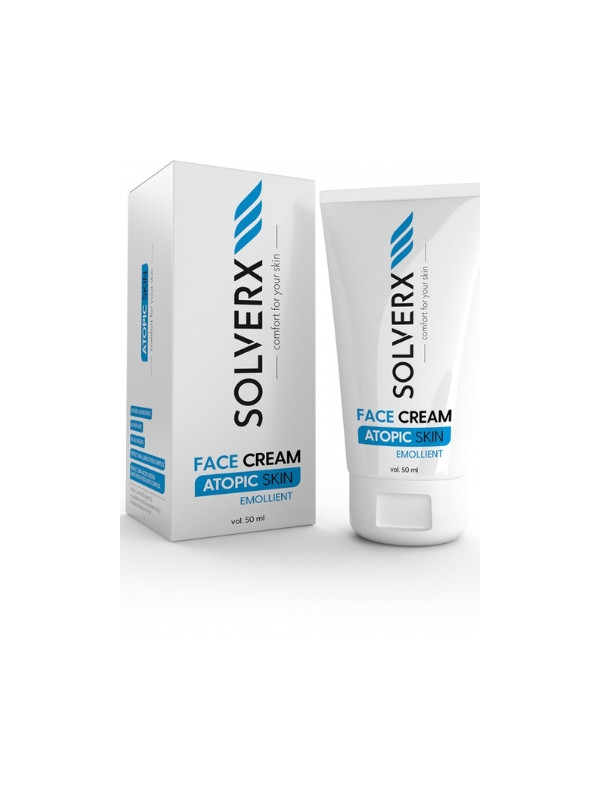 Solverx Atopic Skin Крем для обличчя для атопічної шкіри 50 мл