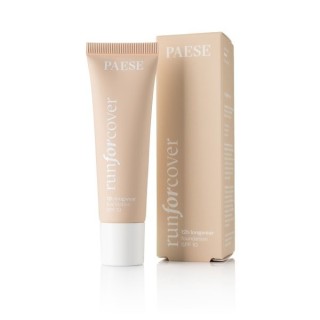 Стійка тональна основа Paese Run for Cover SPF10 /60W/ Olive 30 мл