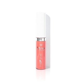 Miya Cosmetics myLIPgloss naturalny nawilżający Błyszczyk do ust z olejkami, woskami i witaminami Pure Rose 9 ml