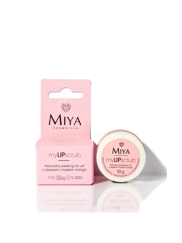 Miya Cosmetics myLIPscrub натуральний Peeling для губ з оліями та маслом Mango 10 гМія