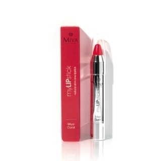 Miya Cosmetics myLIPstick natuurlijke verzorgende lipstick All-in-one Coral 2, 5 g