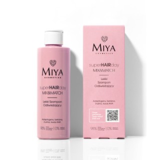 Miya Cosmetics superHAIRday lekki Szampon do włosów odświeżający 200 ml