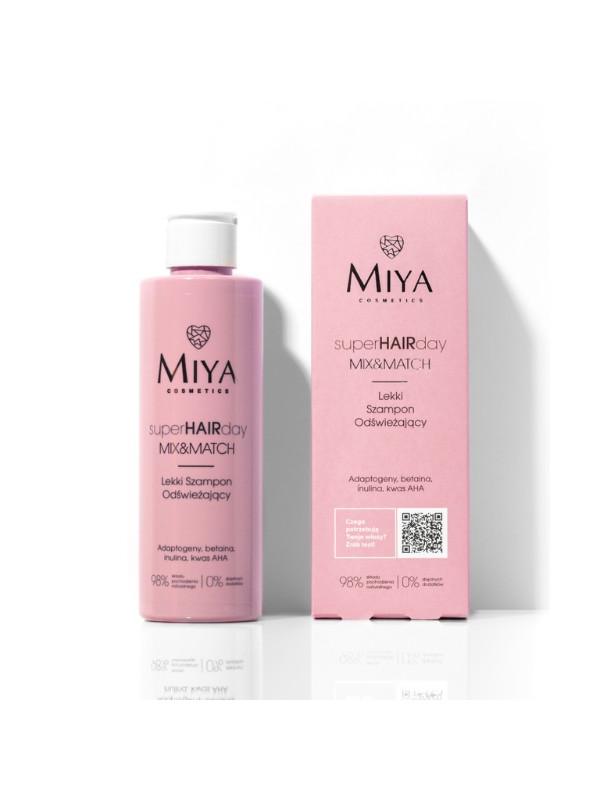 Miya Cosmetics superHAIRday light Освіжаючий шампунь для волосся 200 мл