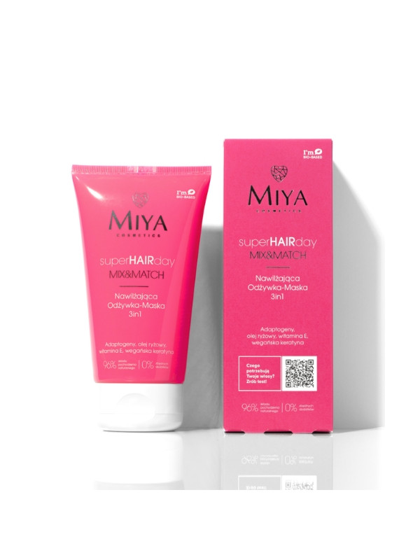 Miya Cosmetics superHAIRday moisturizing Кондиціонер-маска для волосся 3in1 150 мл