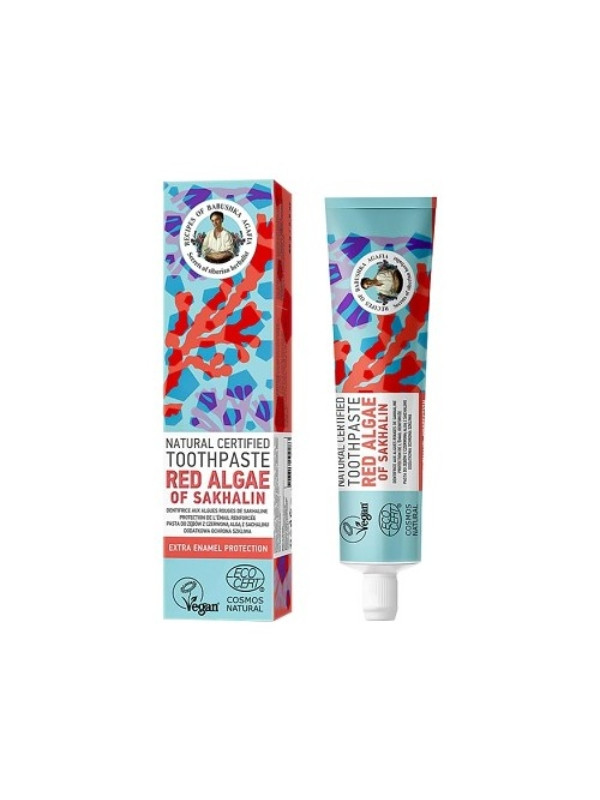 Recepty Babuszki Agafii Natural toothpaste with red algae from Sakhalin 85 g