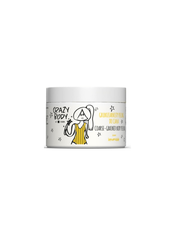 HiSkin Crazy Body gruboziarnisty Peeling do ciała Lemonade 300 ml