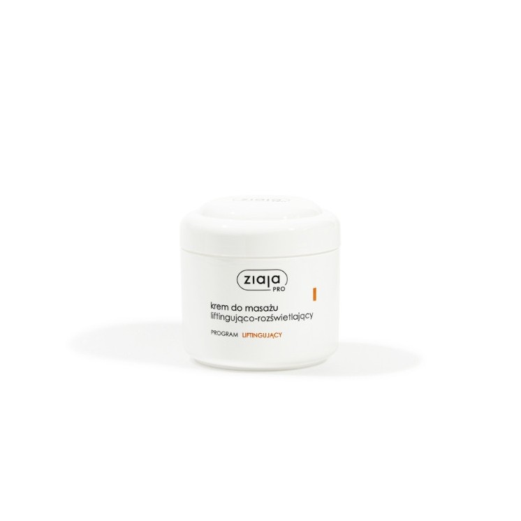 Crème de massage visage liftante et éclaircissante Ziaja Pro 200 ml