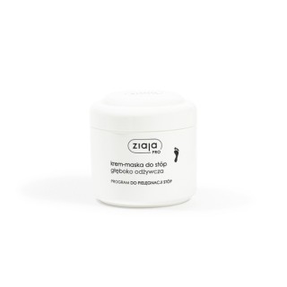 Ziaja Pro Crème Pieds Nourrissante en Profondeur - Masque 200 ml