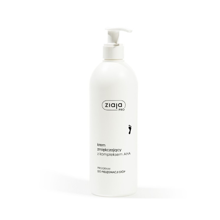 Crème adoucissante pour les pieds Ziaja Pro au complexe AHA 400 ml