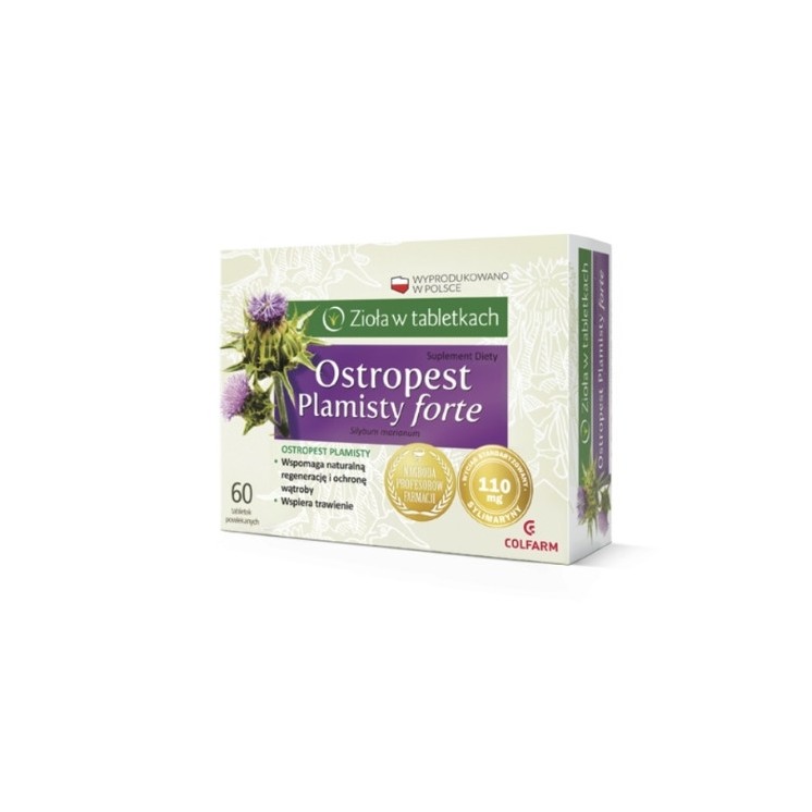 Ostropest Plamisty Forte 60 tabletek