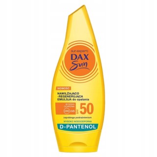 Dax Sun hydraterende en regenererende zonnebrandcrème SPF50 D- Pantenol 175 ml