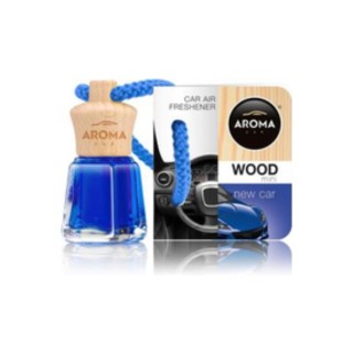 Aroma Car Wood Mini Auto luchtverfrisser New Car 4 ml