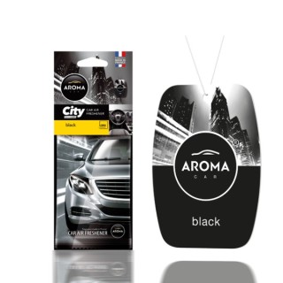 Aroma Car City Black autogeurhanger, 1 stuk