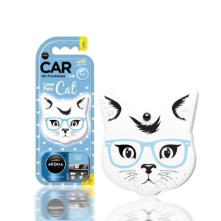 Aroma Car Cat Ocean Calm autogeurhanger, 1 stuk