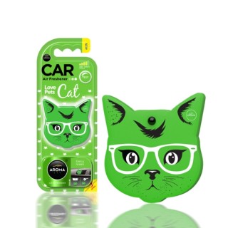 Aroma Car Cat Fancy Green autogeurhanger, 1 stuk