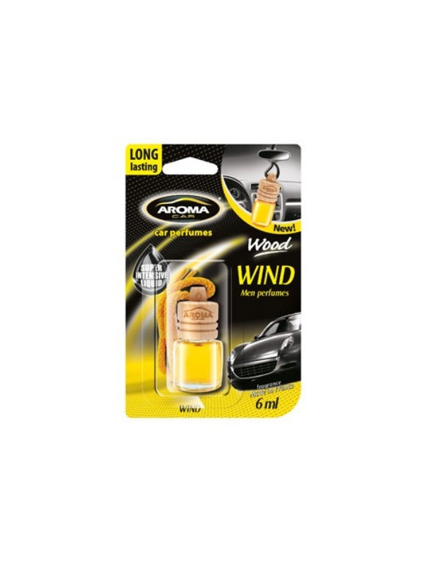 Aroma Car Wood Auto-Lufterfrischer Wind 6 ml