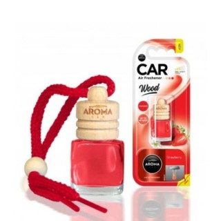 Aroma Car Wood Auto-Lufterfrischer Strawberry 6 ml