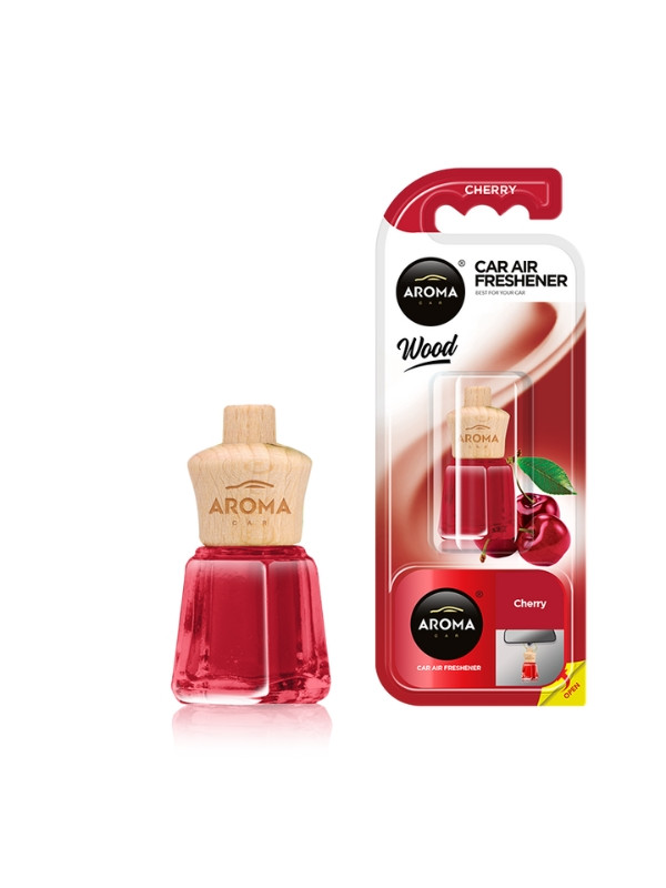 Aroma Car Wood Mini Cherry autoluchtverfrisser 4 ml