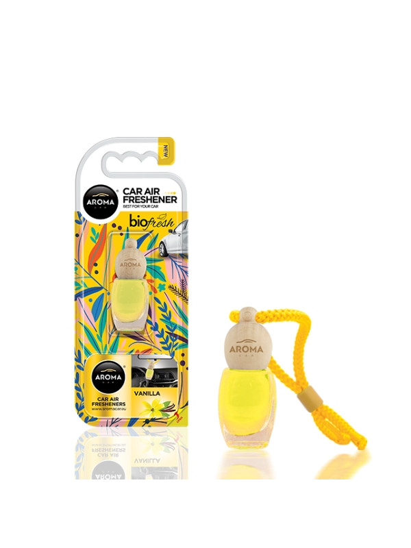 Aroma Car Bio Fresh Auto luchtverfrisser Vanilla 8 ml