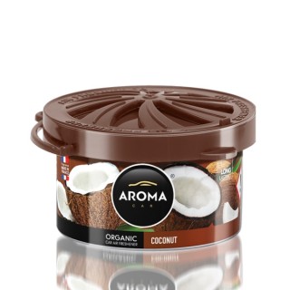 Aroma Car Organic Odświeżacz powietrza do samochodu Coconut 40 g