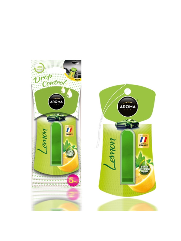 Aroma Car Drop Control Zawieszka zapachowa do samochodu Lemon 5 ml