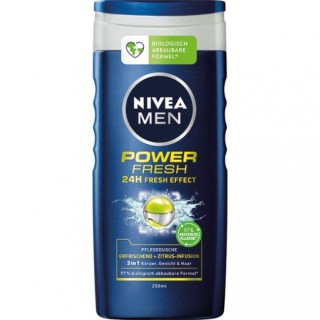 Nivea Men Power Fresh Shower Gel 250 ml