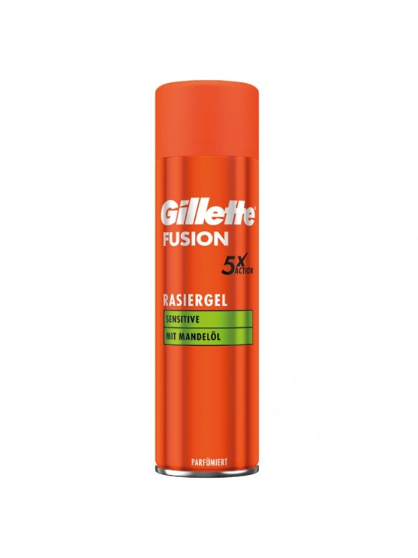 Гель для гоління Gillette Fusion Sensitive 200 мл