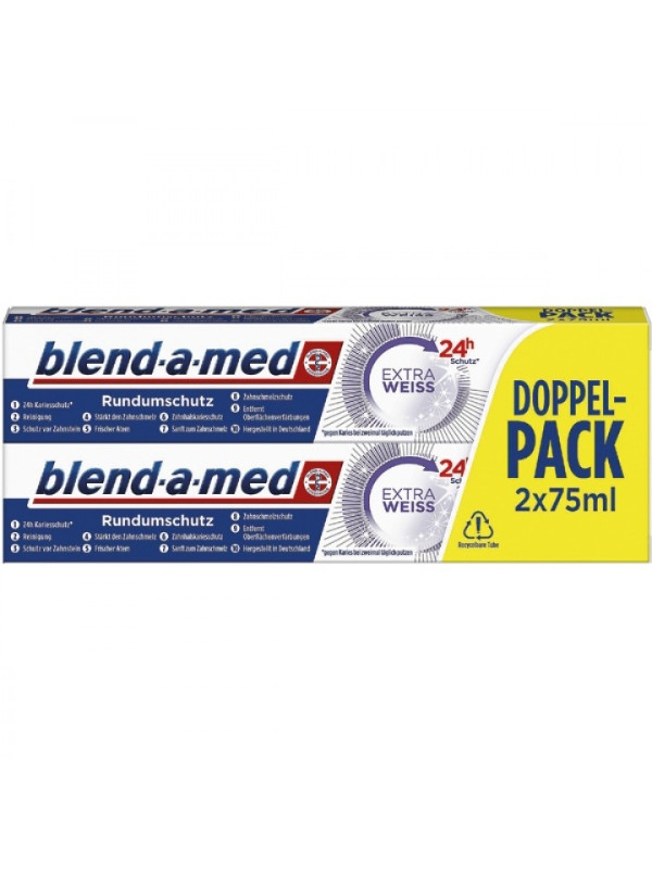 Blend-a-med Pasta do zębów Extra White 2x75 ml