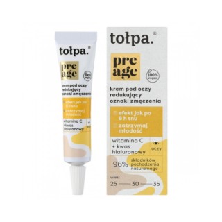 Tołpa Pre Age Oogcrème Tekenen van Vermoeidheid verminderen 10 ml