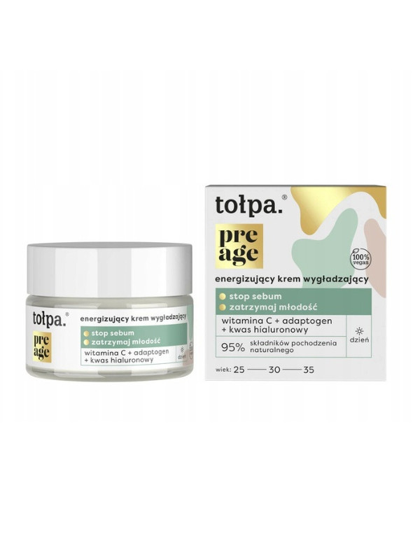 Tołpa Pre Age Energizing Gladmakende gezichtscrème 50 ml