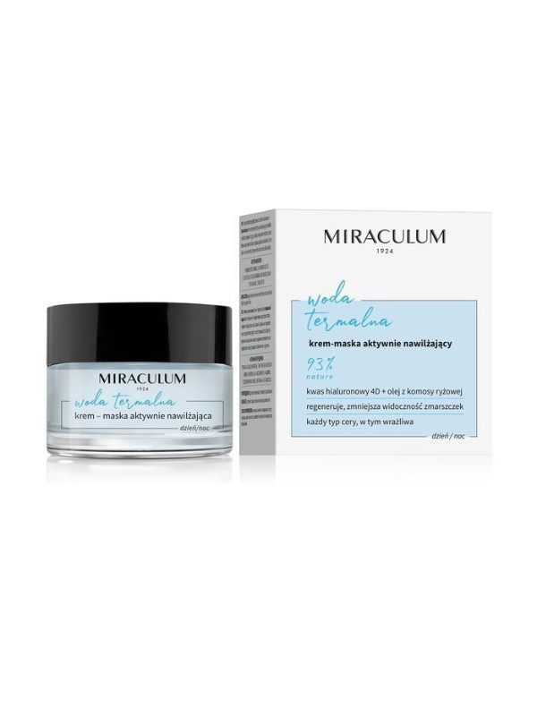 Miraculum Thermal Water actively moisturizing Day/night face cream-mask 50 ml