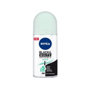 Nivea Roll-on Invisible Black & White Active Women 50 ml