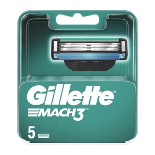 Gillette Mach3 Razor refills 5 pieces