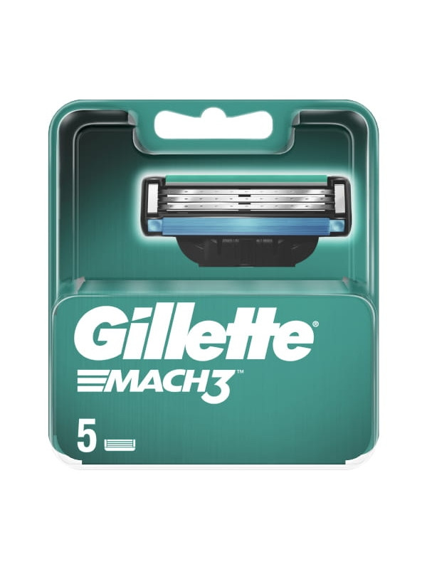 Gillette Mach3 Scheermespatronen 5 st