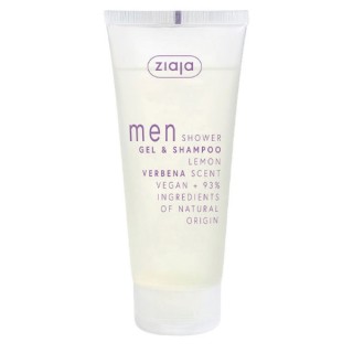 Gel douche et shampoing Ziaja Yego Verveine citronnée 200 ml