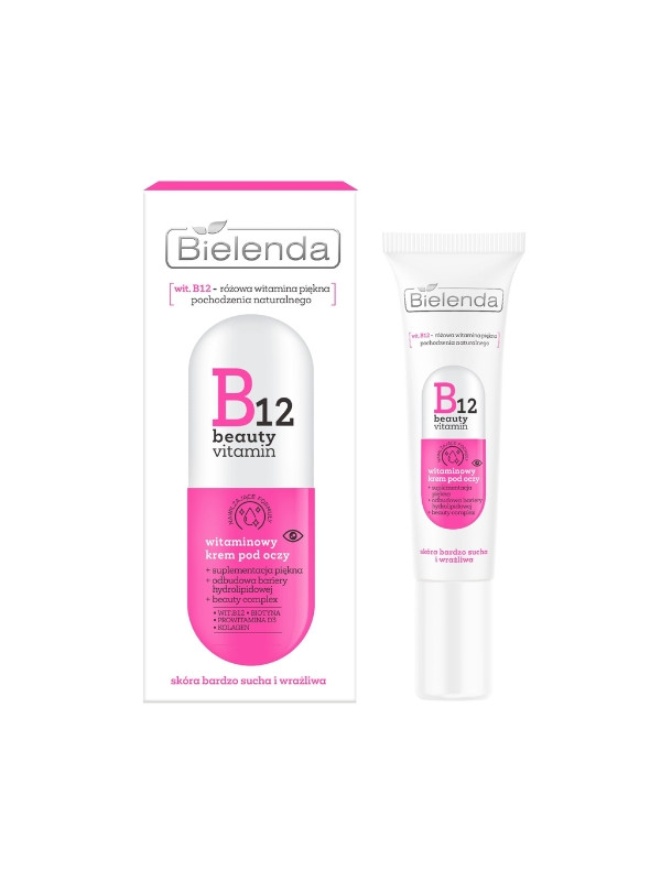 Bielenda B12 Beauty Vitamine Oogcrème 15 ml