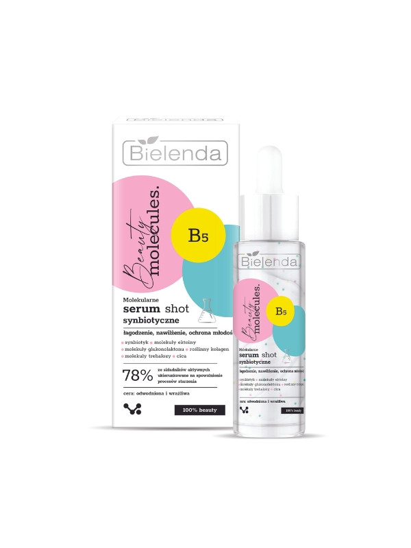 Bielenda Beauty Molecules molecular face Serum -shot synbiotic 30 g