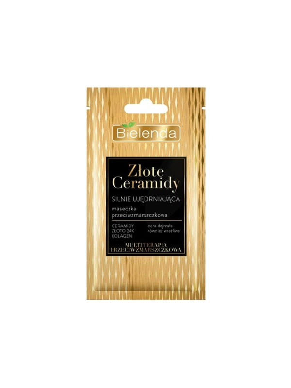 Bielenda ZŁOTE CERAMIDY Anti-wrinkle Strongly firming face mask 8 ml